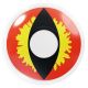 🔥Final Sale🔥  Farbige gelb-orange Kontaktlinsen für Cosplay und Halloween - Dragon Eye von MeralenS - 1 Paar (2 Stück)