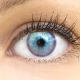Glamlens Olbia Ash Blue - Natürlich Aussehende Dezente Farbige Kontaktlinsen ohne Stärke - 3 Monate Farbig