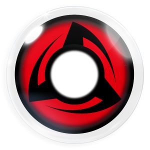 &#128293;Final Sale&#128293; Eternal Kakashi Sharingan Kontaktlinsen – Rote Cosplay Linsen von MeralenS – 1 Paar (2 Stück)