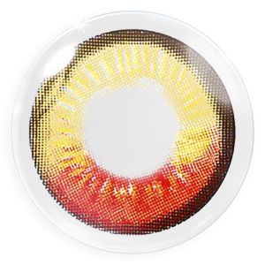 🔥Final Sale🔥  Farbige rote Kontaktlinsen für Cosplay und Halloween - Anime Red von MeralenS