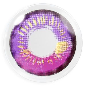&#128293;Final Sale&#128293;   Farbige lila Kontaktlinsen für Cosplay und Halloween - Anime Violet von MeralenS - 1 Paar (2 Stück)