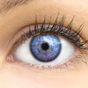 Farbige GLAMLENS violette lila Kontaktlinsen Serie 