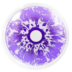 🔥Final Sale🔥   Farbige lila Kontaktlinsen für Cosplay und Halloween - Ice Violet von MeralenS - 1 Paar (2 Stück)