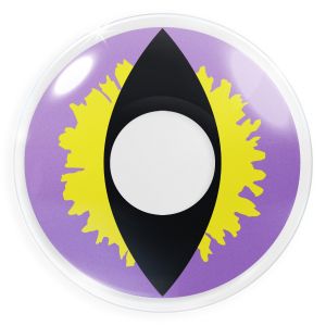 &#128293;Final Sale&#128293; Farbige lila Kontaktlinsen für Cosplay und Halloween - Purple Dragon von MeralenS - 1 Paar (2 Stück)