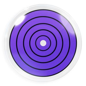 &#128293;Final Sale&#128293; Violet Rinnegan Mini Sclera – Lila Sharingan Kontaktlinsen 14 mm von MeralenS – 1 Paar (2 Stück)
