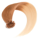 Bondings Keratin Echthaar Extensions #12/613 Ombre – Glatt – 50cm oder 60cm – 0,5g Strähnen