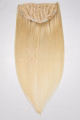 Dieses Bild zeigt die 1-teilige GlamXtensions Half-wig Extensions Haarverlängerung mit 10 Clips in der Farbe #613 Helllichtblond in Großansicht 
